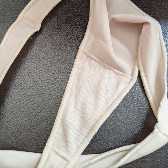 5 for $25! NEW Ladies Nude High Rise Thong Small - Picture 6 of 6